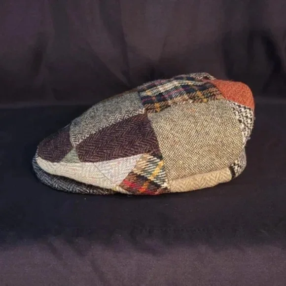 Vintage Shandon Patchwork Classic Flat Cap from Ireland - Picture 4 of 9